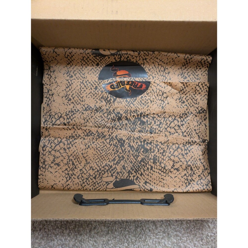 EMPTY REPLACEMENT SHOE / HEEL BOX & DUST BAG ONLY - Freebird Randi Black Leather - Picture 9 of 9
